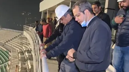 'Railings SHAKING, Too DANGEROUS': VIRAL Video Exposes PCB Chief's Lie Over Gaddafi Stadium Ahead of ICC Champions Trophy Gaddafi stadium far from ready