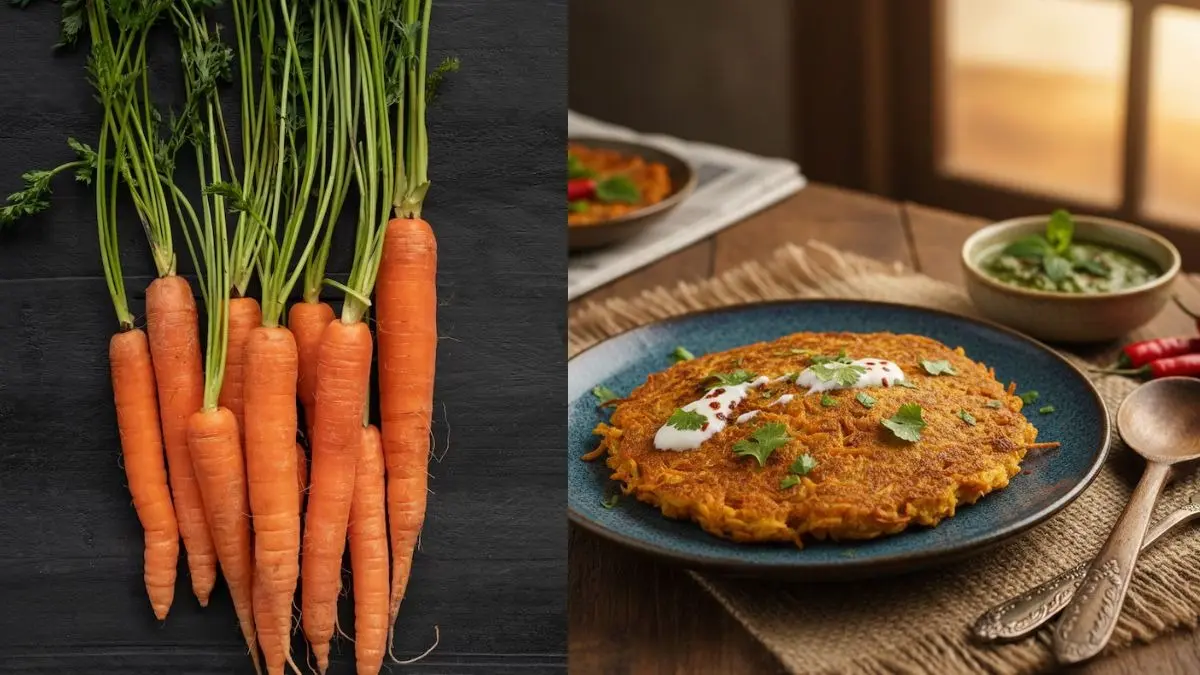 Gajar Ka Chila Recipe: गाजर से बनाएं ये स्पेशल टेस्टी और हेल्दी चीला, नोट करें रेसिपी Gajar Ka Chila Recipe