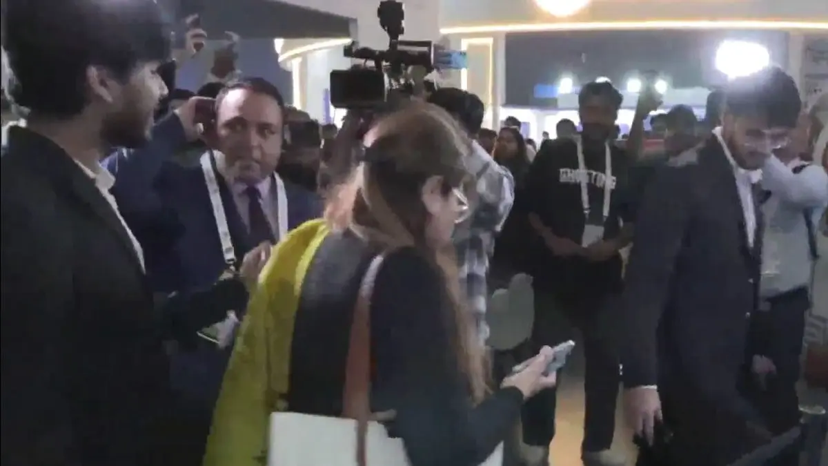 Galgotias University Vacate India AI Summit Stall After Controversy Over Chinese Robodog Galgotias University Vacate India AI Summit Stall After Controversy Over Chinese Robodog