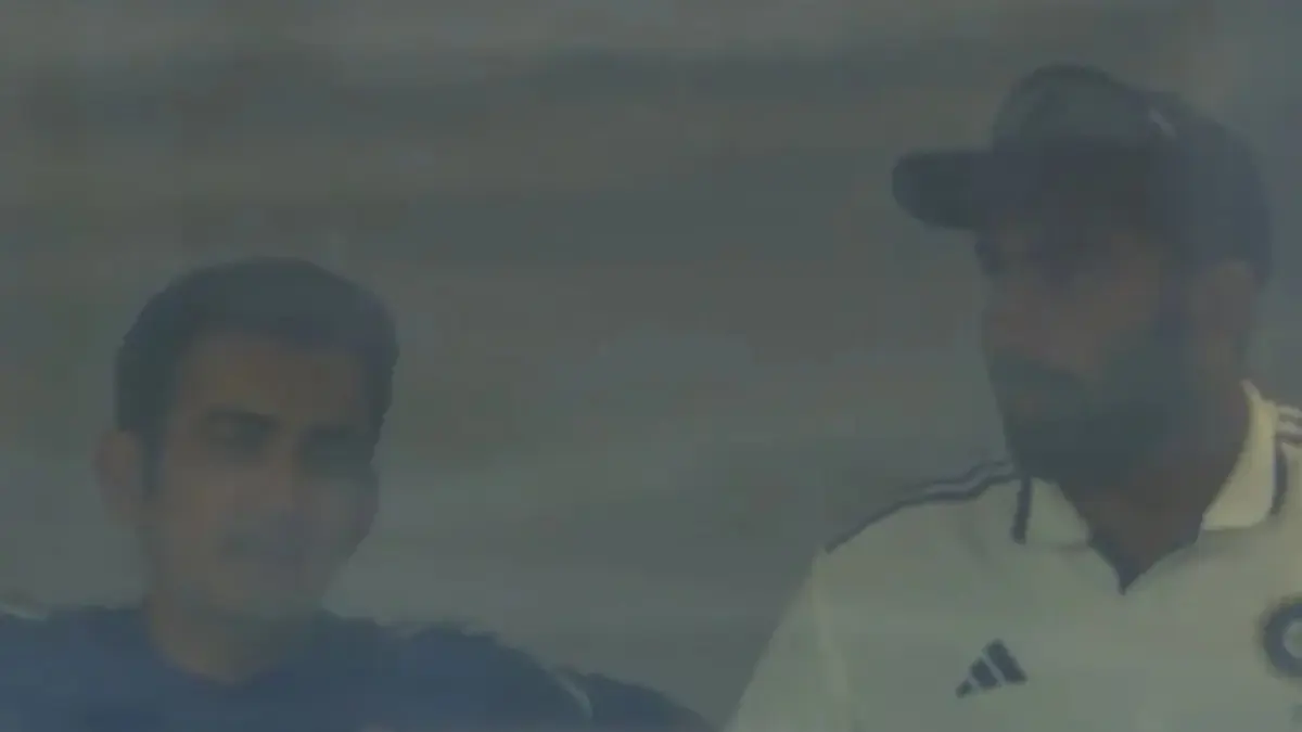 Gambhir, Bumrah animated chat