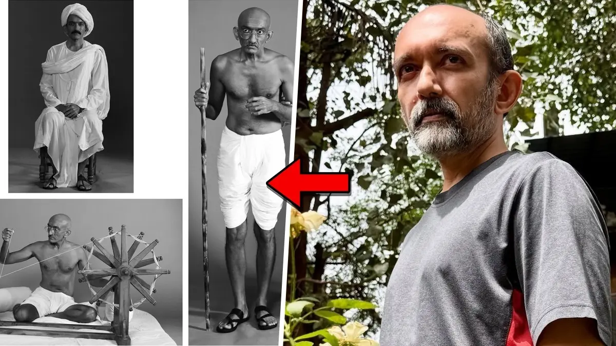 Gandhi is a central character in the historical drama series Freedom At Midnight