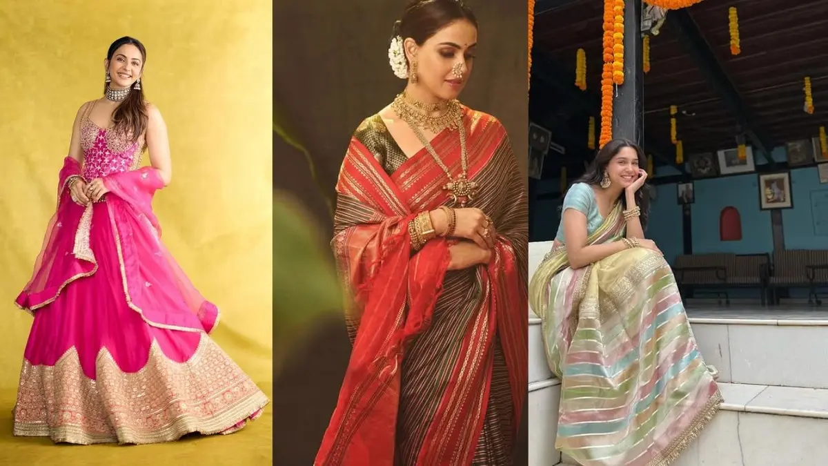 Ganesh Chaturthi Day 1: BTown Divas Welcome Bappa Dressed In Stunning Desi Fits Ganesh Chaturthi Day 1 Looks