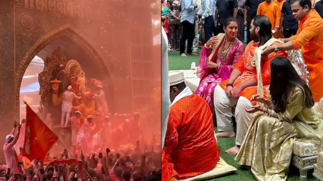Maharashtra: CM Eknath Shinde, Other Leaders, Celebrities Bring Home Lord Ganesh | WATCH Ganesh festival begins in Maharashtra