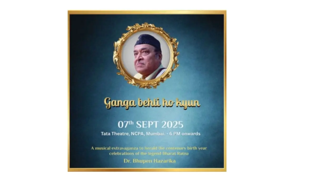 Ganga Behti Ho Kyun”: A Grand Musical Tribute Marks the Launch of Bharat Ratna Dr. Bhupen Hazarika’s Centenary Celebrations at NCPA