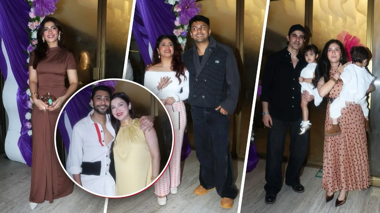 Parents-To-Be Gauahar Khan-Zaid Darbar Host Baby Shower, Hussain Kuwajerwala, Gautam Rode-Pankhuri Awasthy And More Attend | Photos Gauahar Khan and Zaid Darbar hosted a baby shower on Tuesday