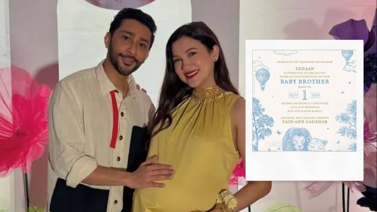 Gauahar Khan, Zaid Darbar blessed with a baby boy