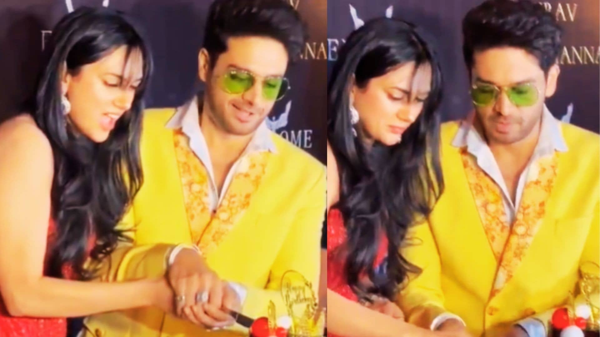 Gaurav Khanna and Akanksha Chamola