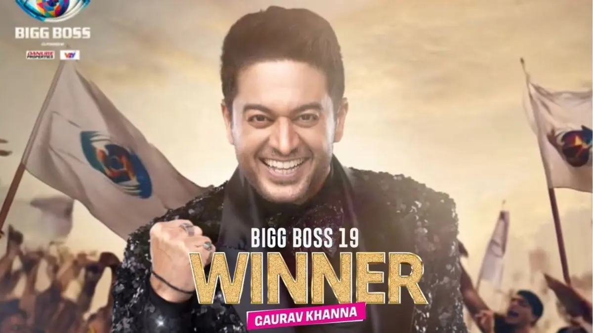 Gaurav Khanna wins Bigg Boss 19