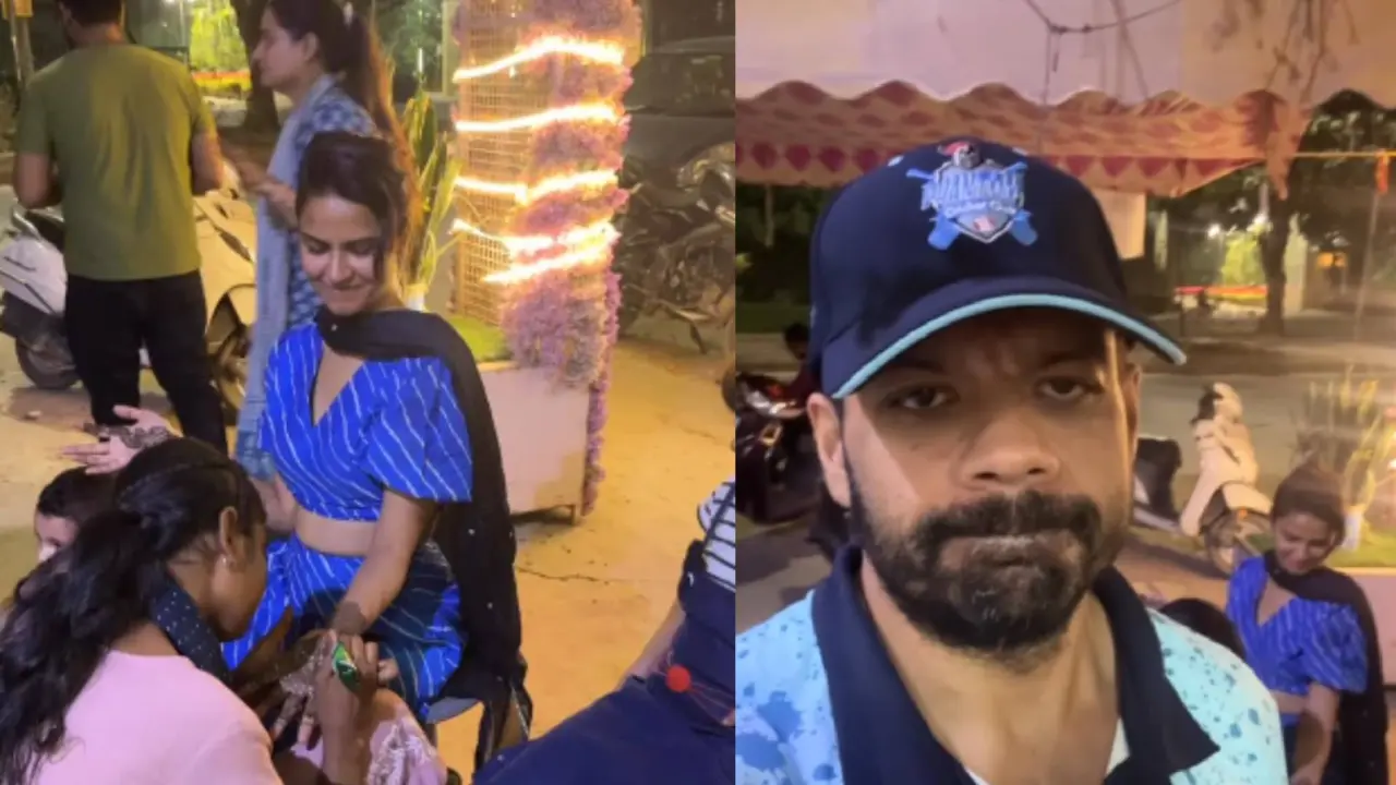 Gaurav Taneja and Ritu Rathee celebrates Karwa Chauth