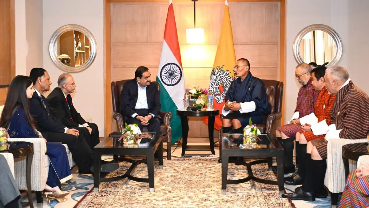 Big Himalayan Energy Deal! Gautam Adani, Bhutan PM Seal Pact For 570 MW Hydropower Project Gautam Adani