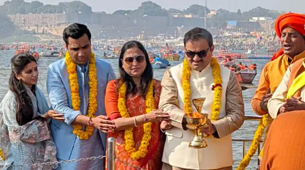 Gautam Adani Lauds Mahakumbh Management, Says Subject of Research For Management Institutes Gautam Adani at Mahakumbh