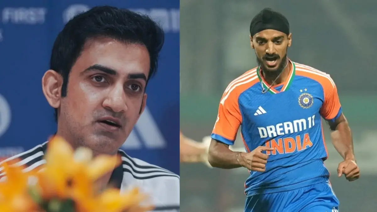 Gautam Gambhir and Arshdeep Singh