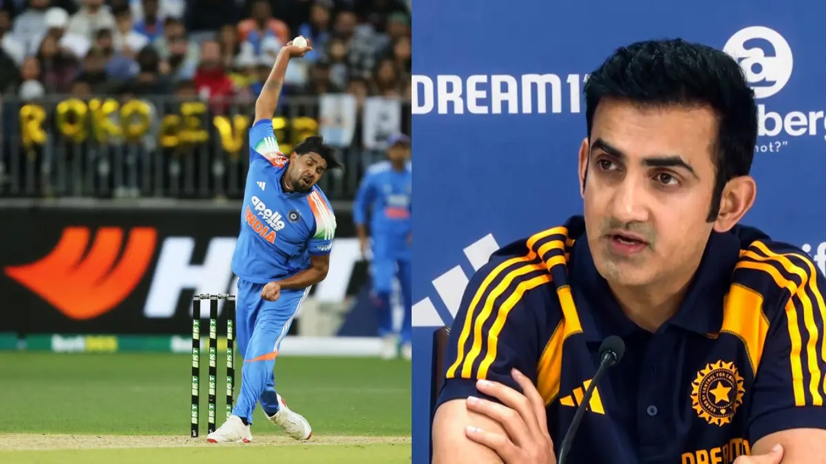 Gautam Gambhir and Harshit Rana