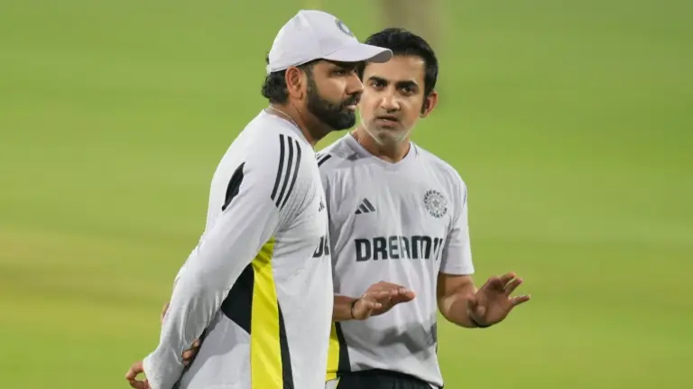 Gautam Gambhir and Rohit Sharma