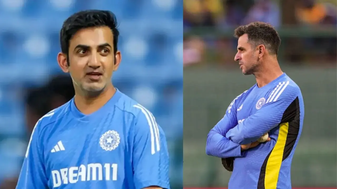 Gautam Gambhir and Ryan ten Doeschate