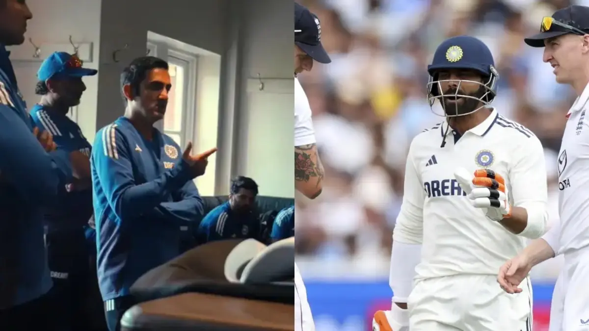 'Incredible Fight': Gautam Gambhir Blasts Ravindra Jadeja Haters With No-Nonsense Reply Ahead of Old Trafford Test Gautam Gambhir (L), Ravindra Jadeja (R)