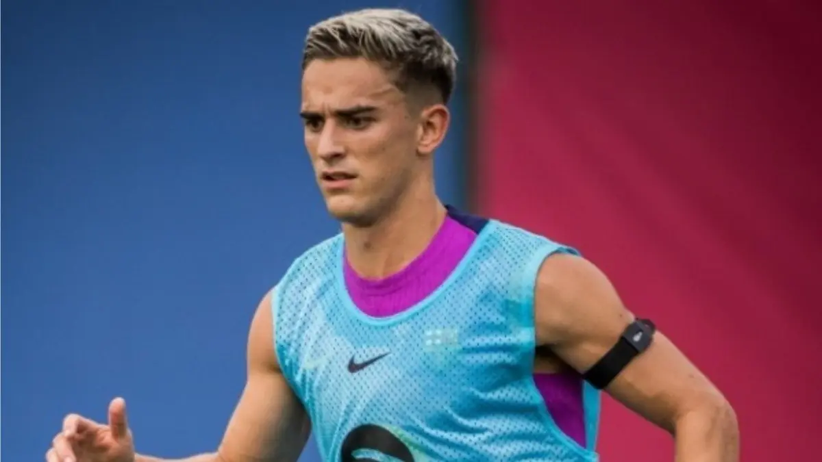 Major Setback For FC Barcelona As Young Sensation Gavi Scheduled To Undergo Knee Surgery Gavi during FC Barcelona training session