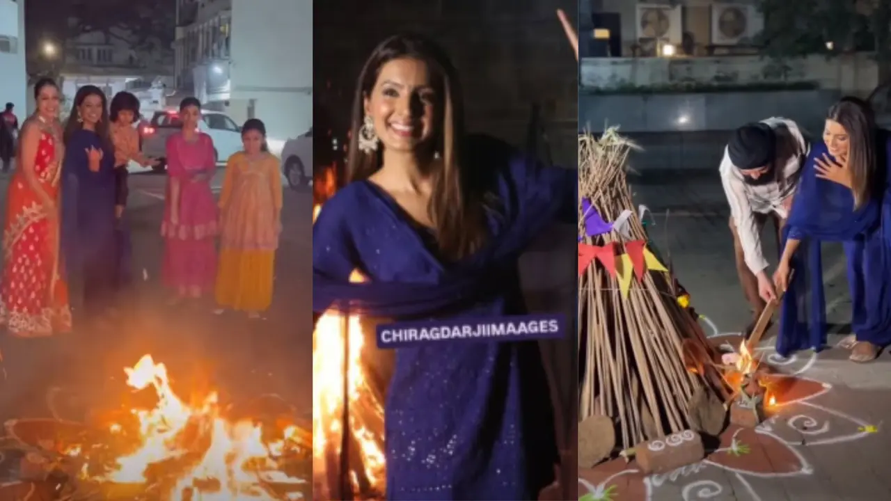 Geeta Basra Lohri Celebration