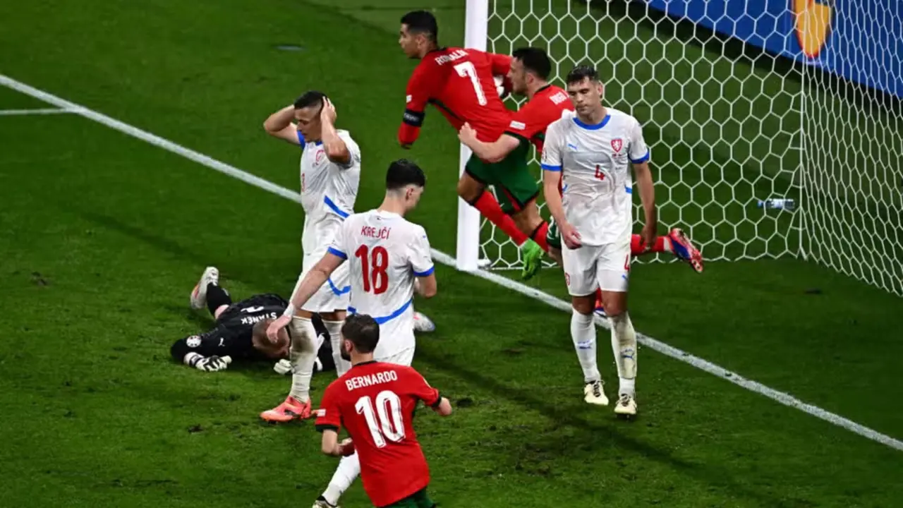 Georgia holds Czech Republic to 1-1 draw in Euro 2024