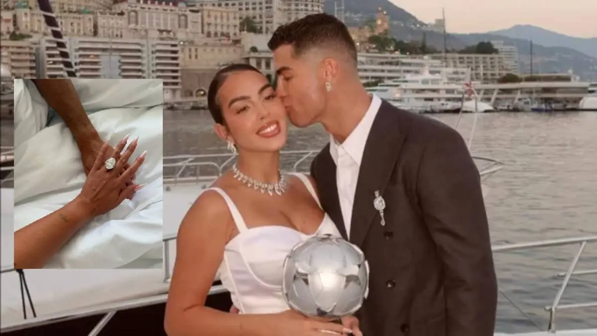 Georgina Rodriguez and Cristiano Ronaldo