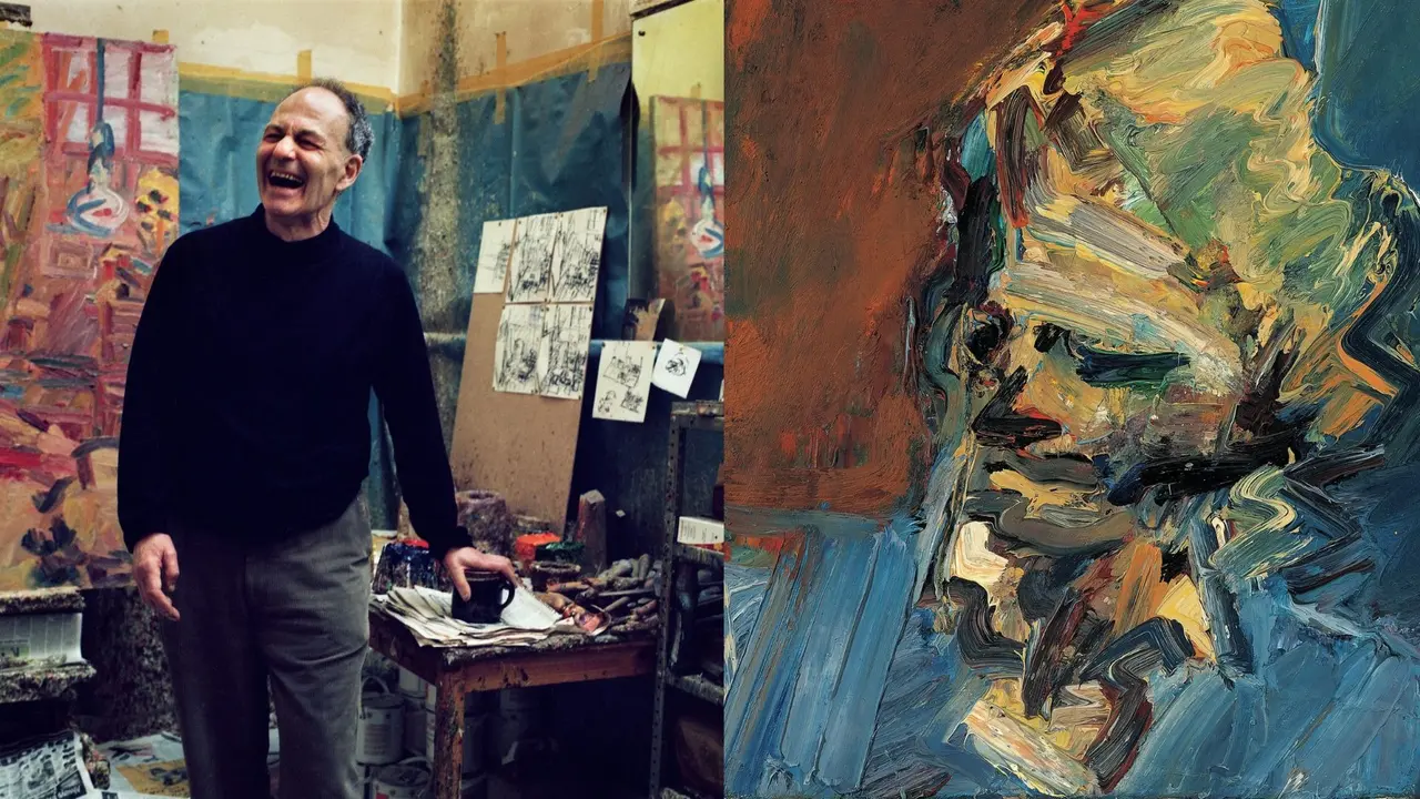German-British painter, Frank Aurebach, dies at 93.