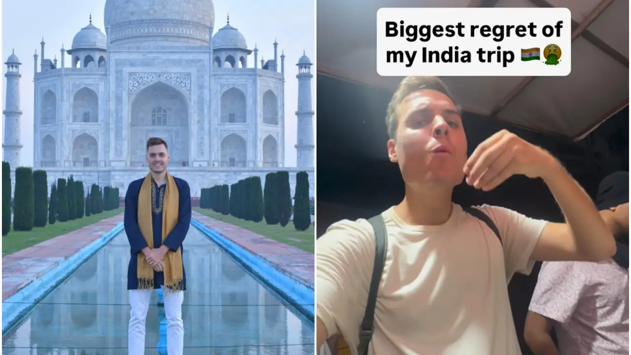 German Traveller Warns Tourists About Trying 'This Street Food' in India
