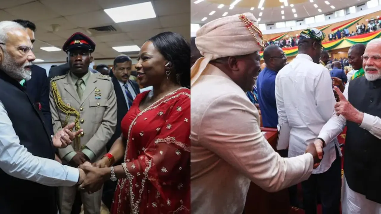 Ghanaian MPs Wear Indian Attire