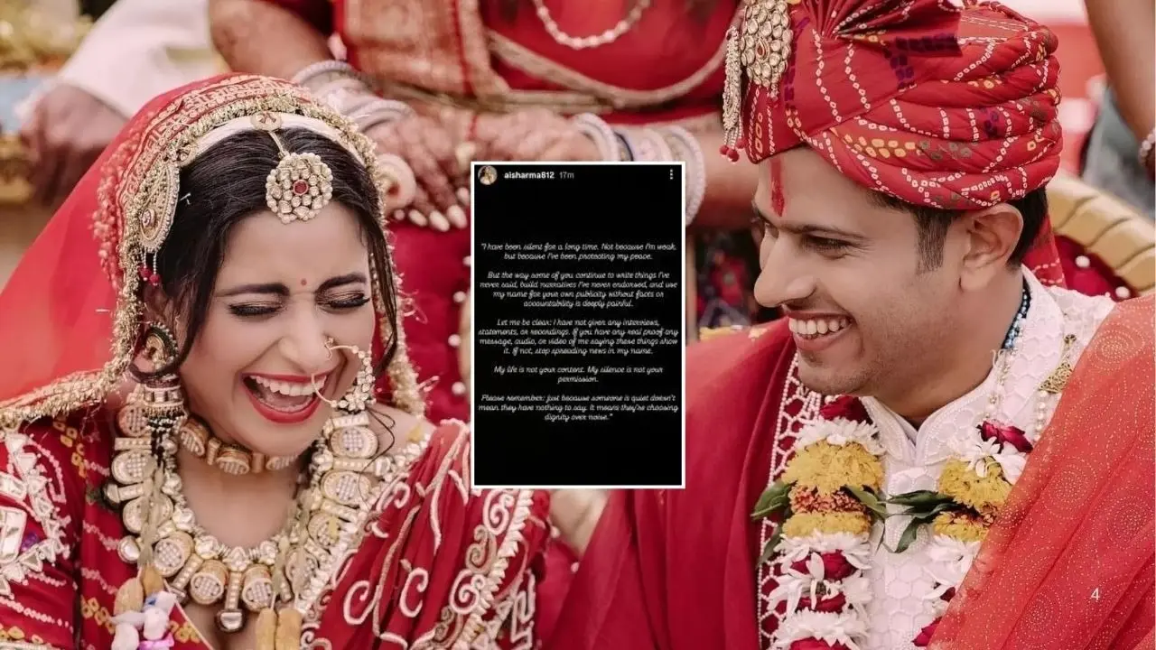 Ghum Hai Kisikey Pyaar Meiin Actress Aishwarya Sharma Breaks Silence On Separation Rumours With Husband Neil Bhatt: My Life Is Not Your Content