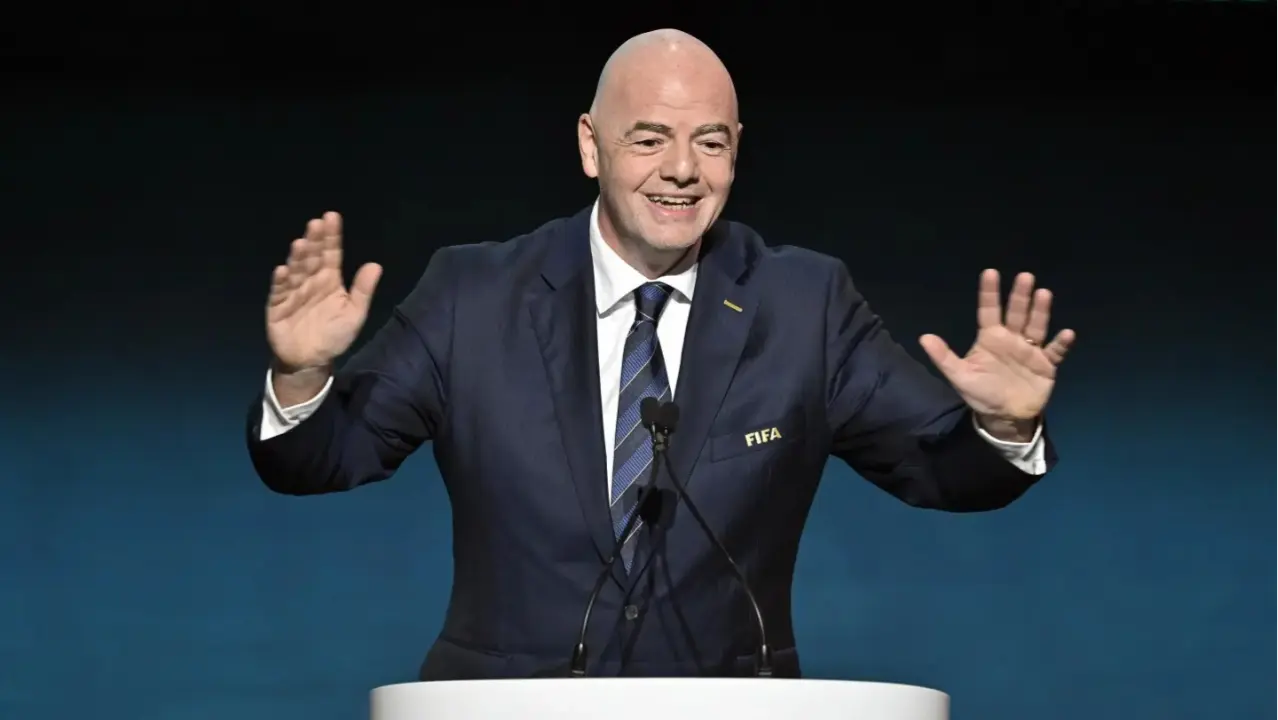 FIFA Punishes Pakistan, Football's Global Governing Body Makes PAK Pay After They Fail To Make Necessary Amendments Gianni Infantino during an event
