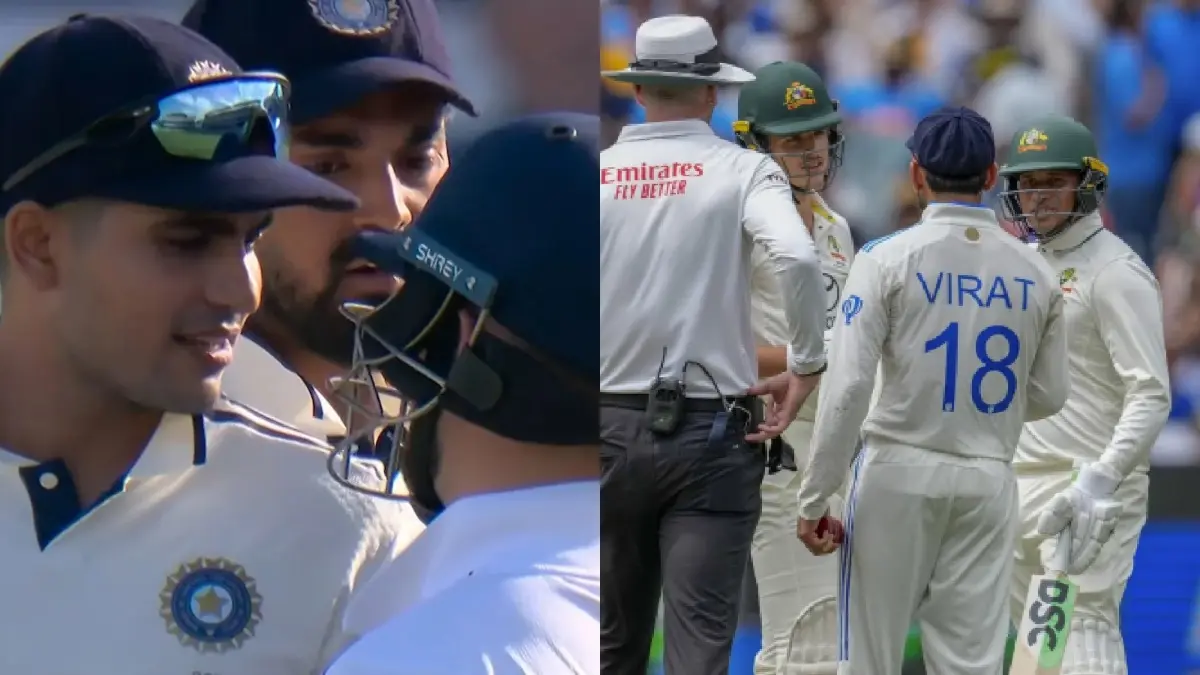 Gill-Crawley (L), Kohli-Konstas (R)