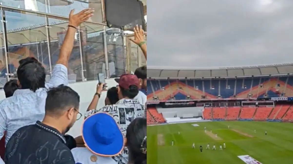 Gill gets huge reception