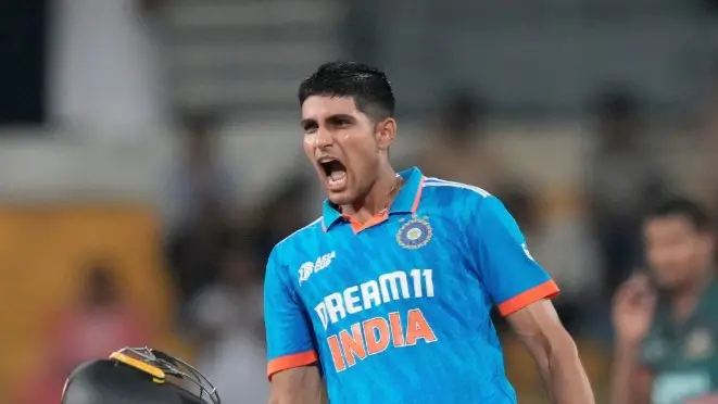 Indian opener Shubman Gill