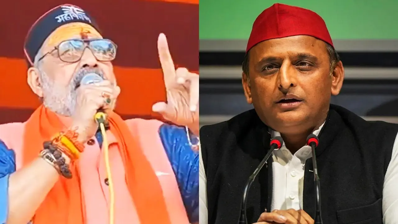 Giriraj Singh counter attack on Akhilesh Yadav