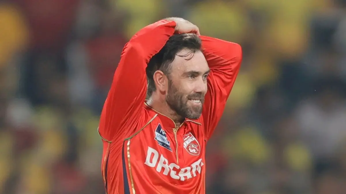 Glenn Maxwell during IPL 2025
