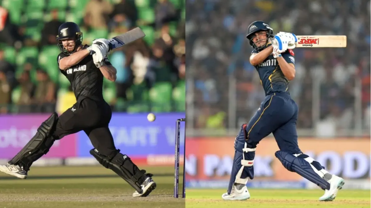 Glenn Phillips and Shubman Gill