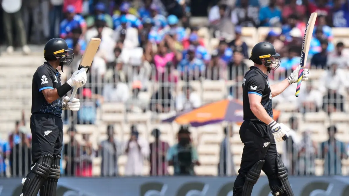T20 World Cup 2026: New Zealand Beat Canada By 8 Wickets, Secure Place In Super Eights Glenn Phillips celebrates his 50