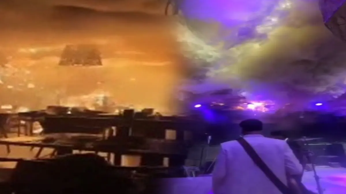 Goa Birch Nightclub Fire: Another Video Shows Guests Trapped in Massive Fire