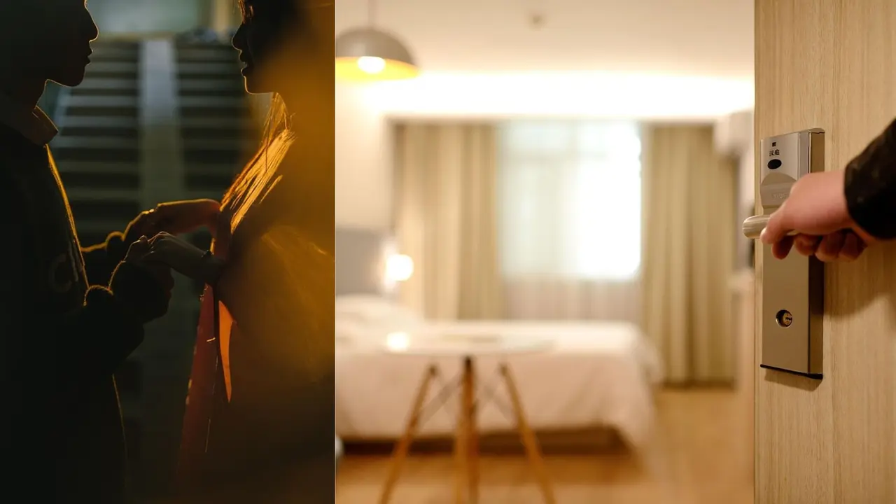 goakhpur husband caught red handed wife with lover compromising position hotel room