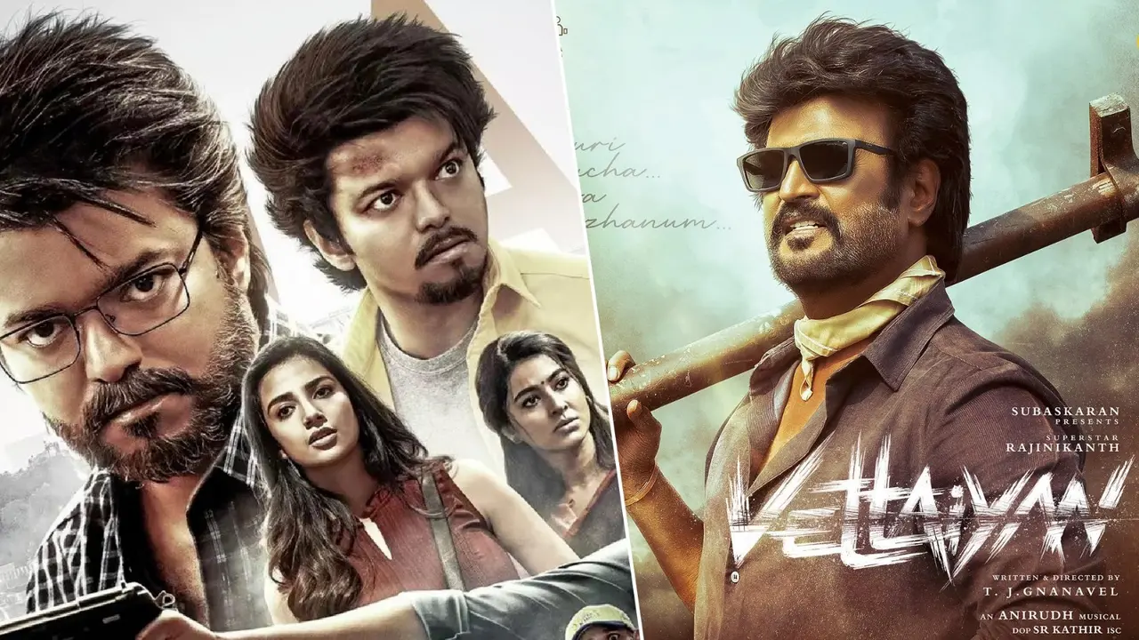 Vettaiyan Vs GOAT Box Office: Rajini's Film Grossly Underperforms In Comparison To Vijay Starrer GOAT and Vettaiyan are big Tamil releases on 2024