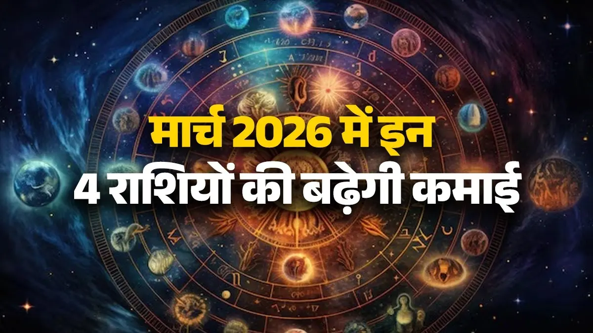 Gochar March 2026: मार्च में 4 बड़े ग्रहों का होने वाला है गोचर, इन 4 राशियों की भरेगी जेब, बिजनेस वालों को होगा खास लाभ Gochar March 2026