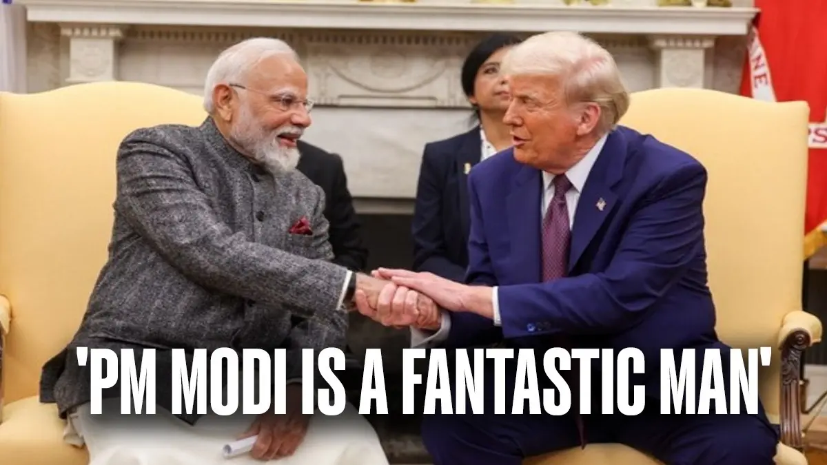 'Going To Have a Good Deal': Trump on India-US Trade Deal, Calls PM Modi 'Fantastic Man and a Friend of Mine' 'Going To Have a Good Deal': Trump on India-US Trade Deal, Calls PM Modi 'Fantastic Man and a Friend of Mine'