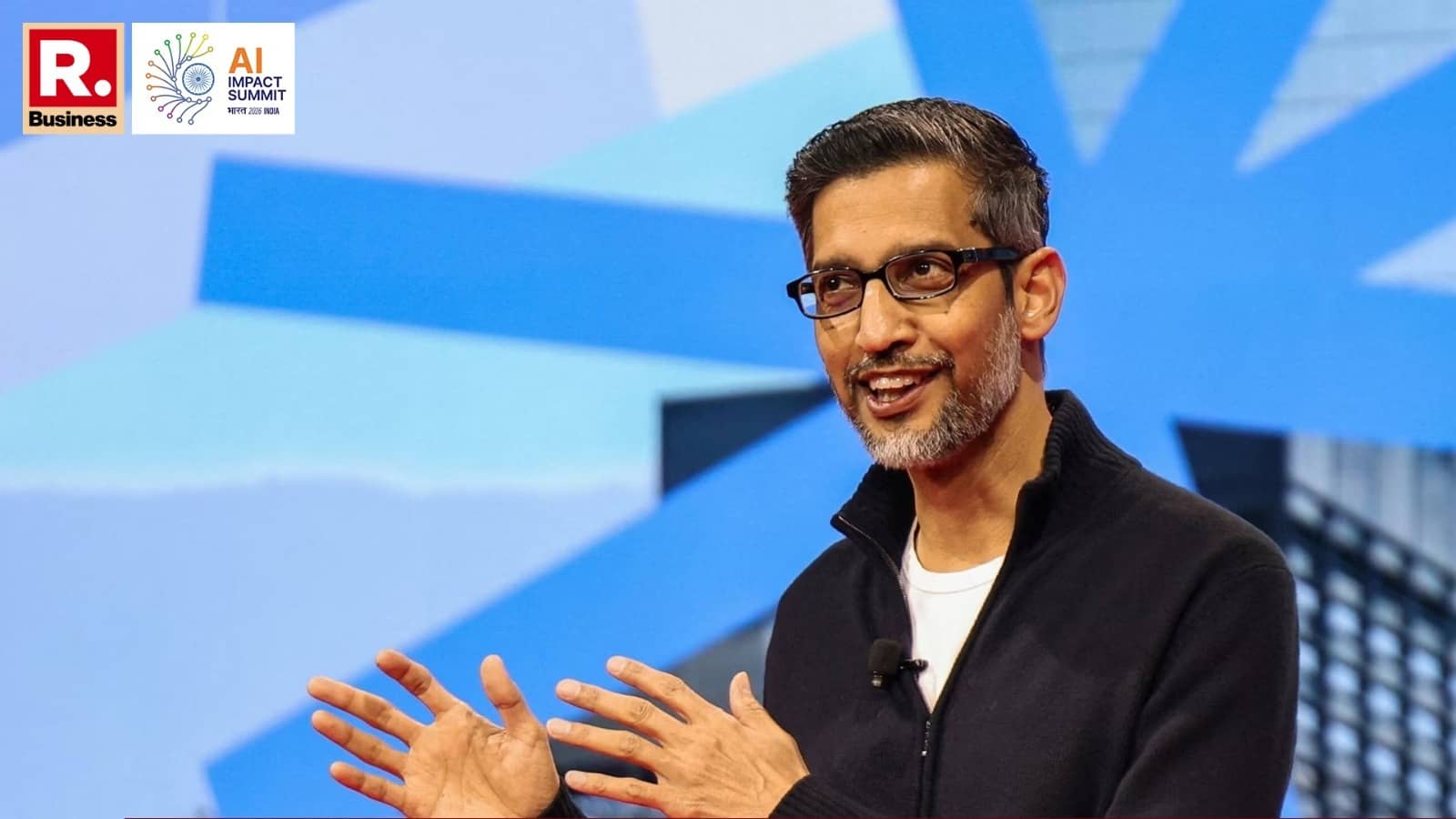 republicworld.com - Shourya Jha - 'AIIMS Partnership, Better Healthcare…': Google CEO Sundar Pichai Opens Up On Future Plans At India AI Impact Summit 2026