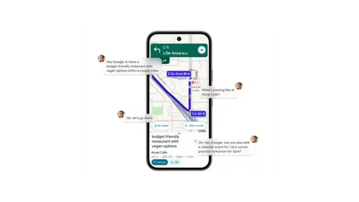 You Can Now Talk to Gemini AI in Google Maps in India google maps
