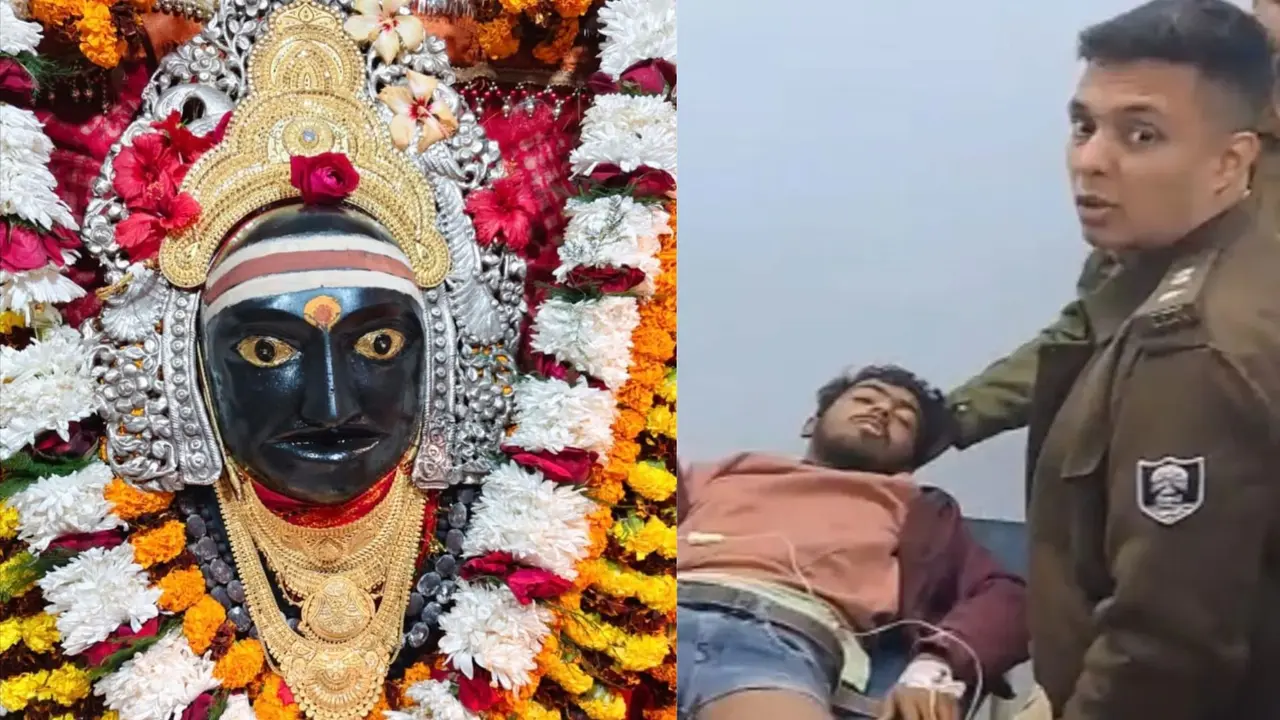 gopalganj thawe mandir maa durga gold crown mukut theft case