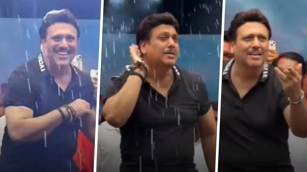 Viral Video Of Govinda Dancing Surfaces As Sunita Ahuja Accuses Him Of Infidelity In Divorce Filing | Watch Govinda attended a dahi handi event in Mumbai on the occasion of Janmashtami