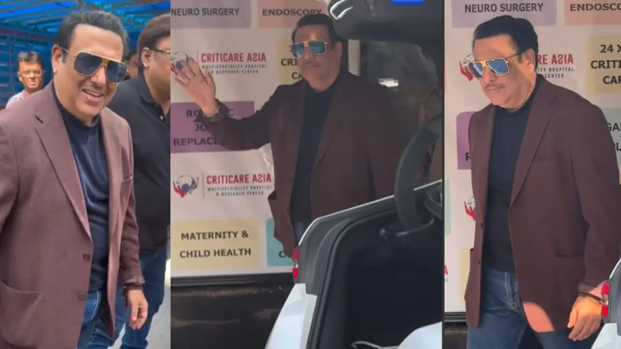 Govinda discharged from hospital