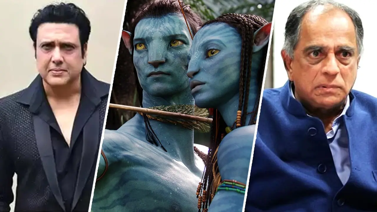 Not That Avatar: Govinda's Claims Of Being Approached For Multi-Billion Dollar Franchise Rejected Govinda (L), A still from Avatar (C), Pahlaj Nihalani (R)