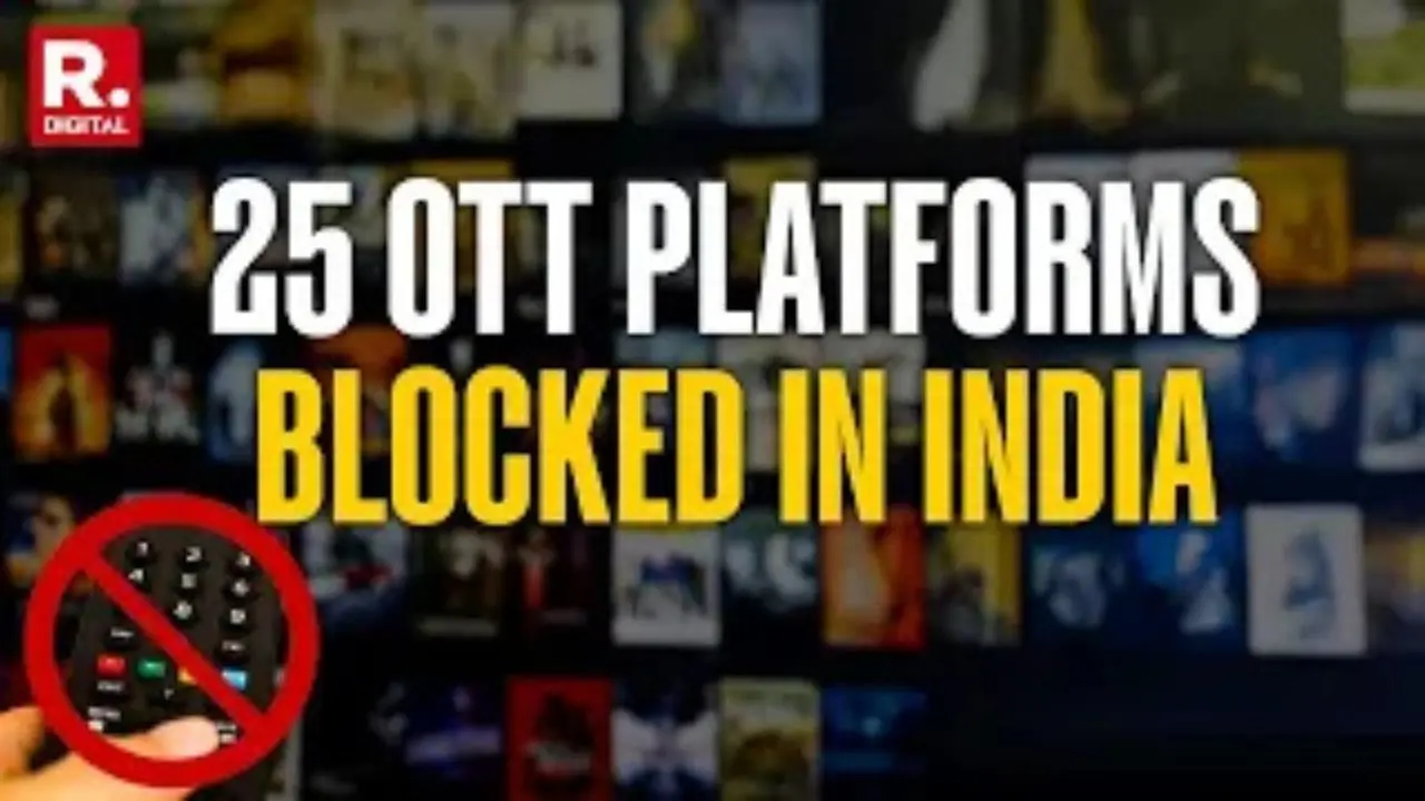 Govt. Bans Numerous Soft Porn OTT Platforms