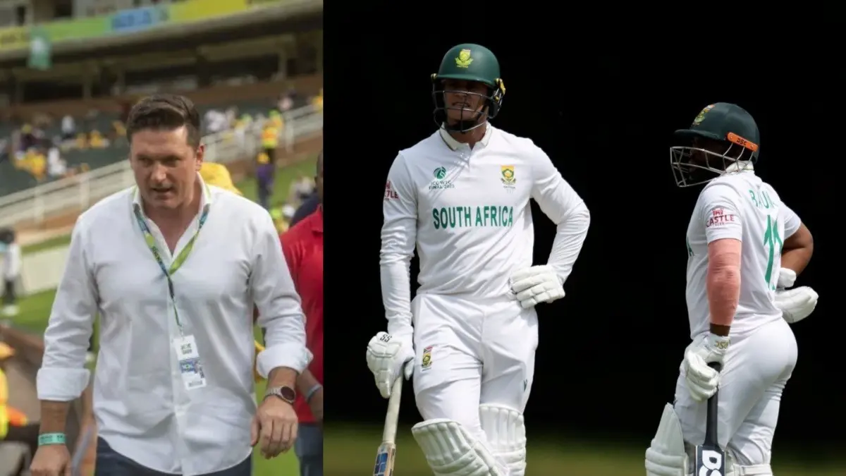 Graeme Smith visits South Africa practice session ahead of WTC Final against Australia