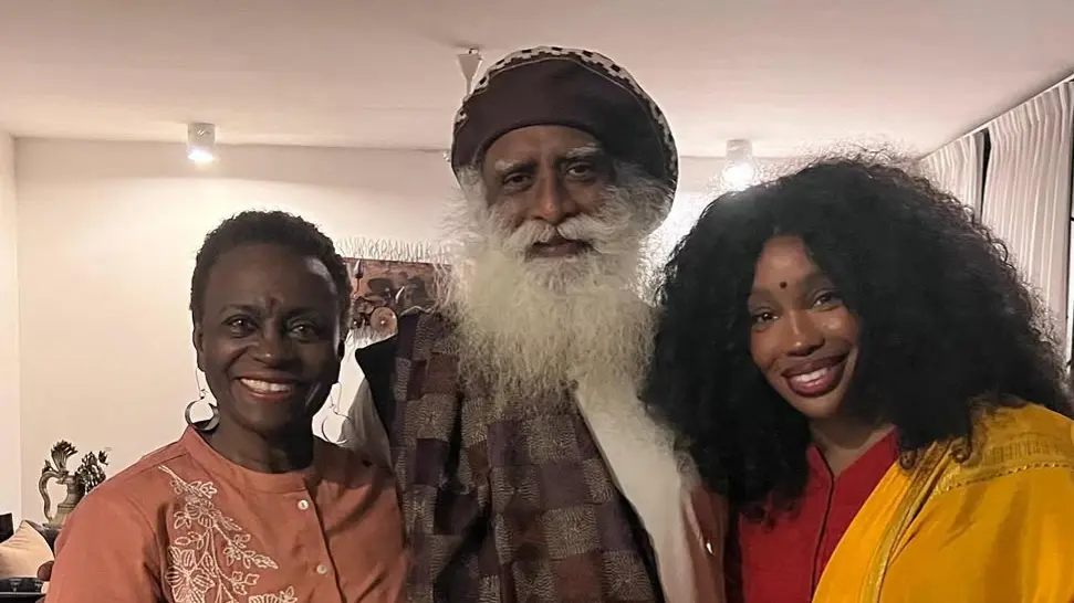 Grammy Winner Visits Sadhguru At Isha Foundation